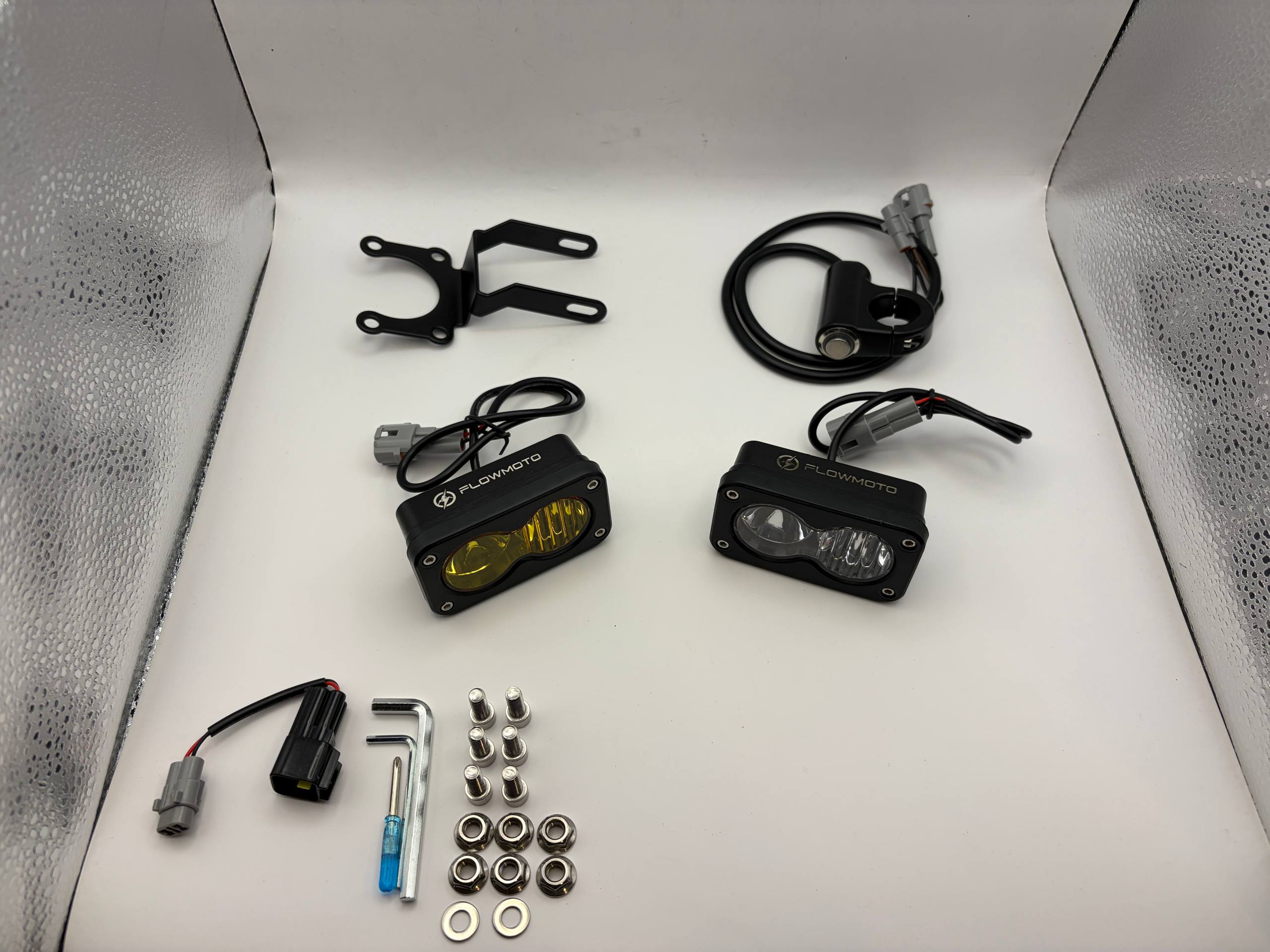 Baja style front light for Surron LBX and Talaria Sting